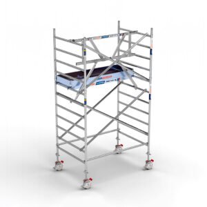 Torre de andaime de alumínio 4M Pro Safe 135x190 | Homologada