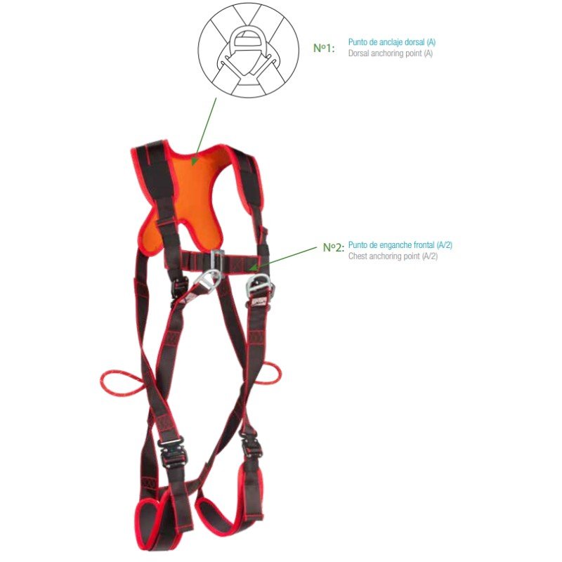 Arnês anticaída 21-C Atex Plus • Comprar Andaimes - Image 2